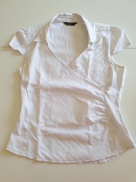 Biela blúzka -  elegantná, f&f,m