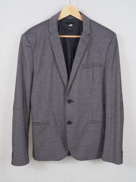 Kvalitné sivé sako h&m, h&m,46