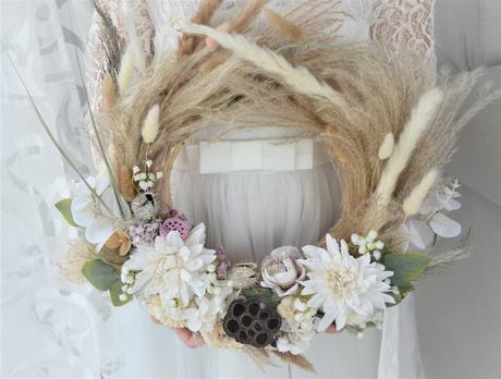 Jemný boho venček, 