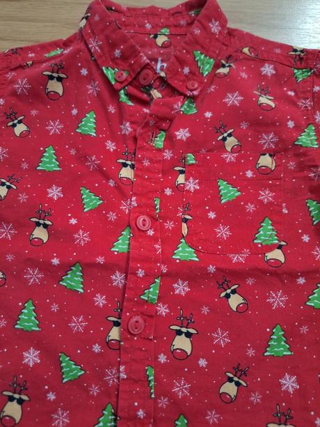 Vianočná košeľa rebel, 98