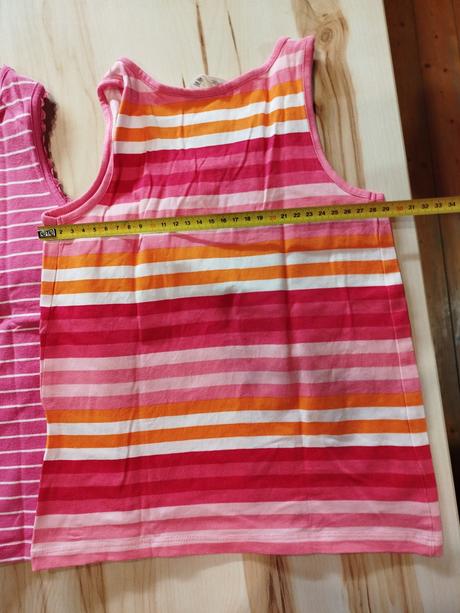 Prúžkované tielka, h&m,122