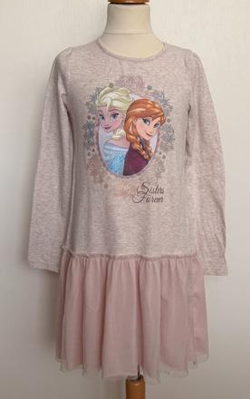 H&m dievčenské frozen šaty s tylovou sukničkou, h&m,134