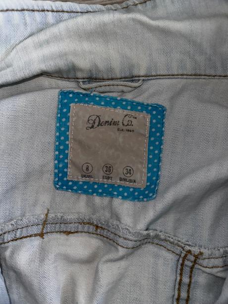 Rifľová bundička, denim co,36