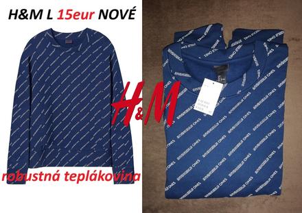 Mikina hm, mikina santa reserved, h&m,l / xxl