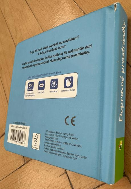 Moja zábavná knižka - dopravné prostriedky za 1eur,