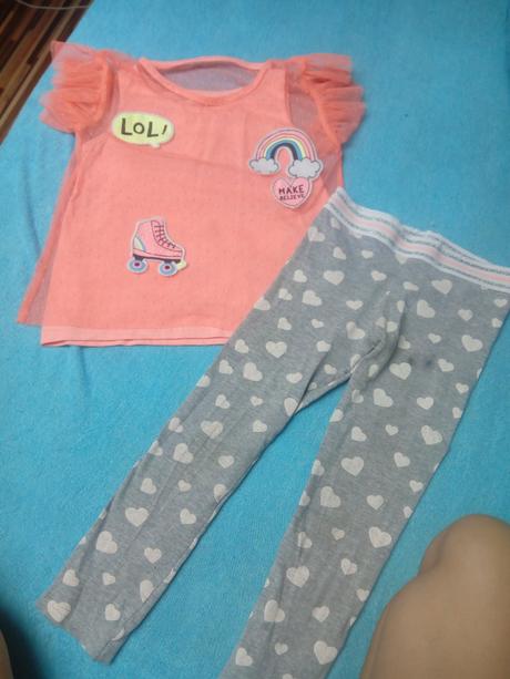 Tricko +leginky vel.110, 104–116