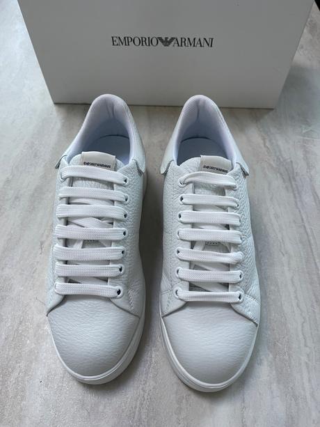 Emporio armani nove kožené tenisky, armani,39