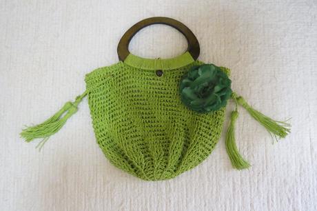 Letná slamena kabelka, zara