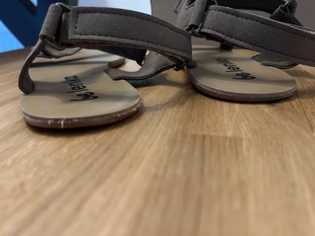 Barefoot sandále flexi olive green, be lenka,40