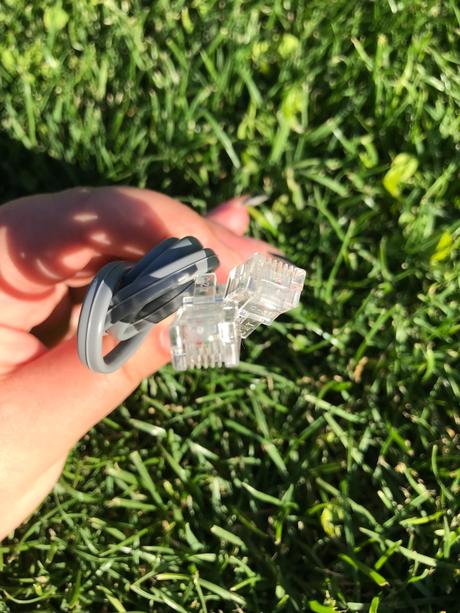 Telefónny dsl kábel rj11 - rj45,