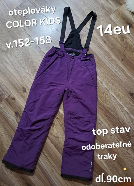 Oteplováky color kids, 158