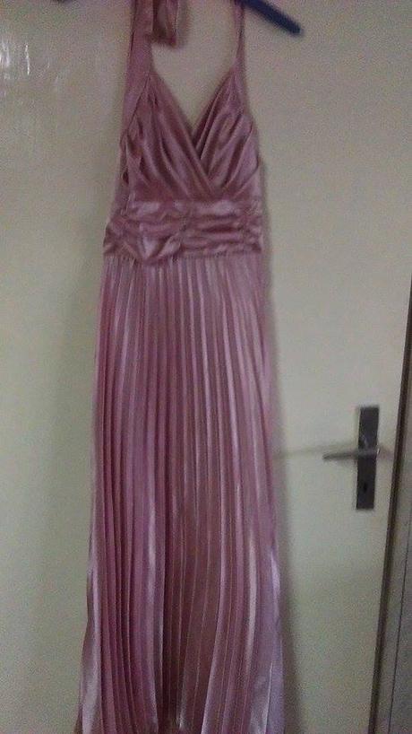 Damske ruzove plysovane saty m, m