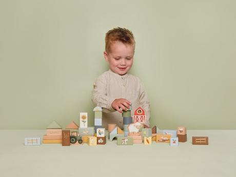 Little dutch kocky drevené v tube farma,