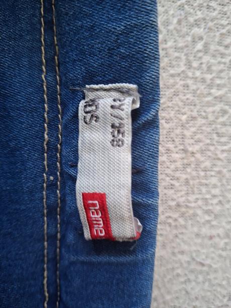 Dievčenské 3/4 riflové džeginy, name it,158