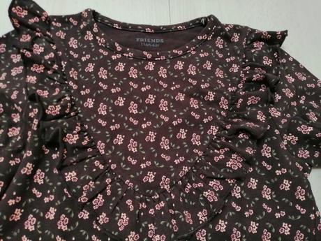 Tricko pre dievčatka volanove vel. 116, 116