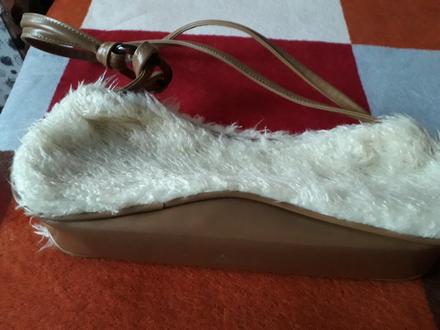 Kabelka chlpatá malá - made in italy,