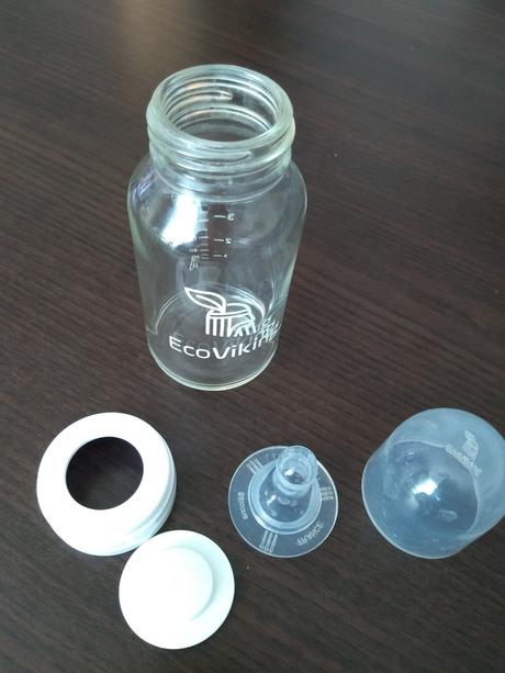 Sklenená fľaša eco viking 120ml, 