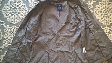 Podšívaná koženková bunda, tom tailor,36