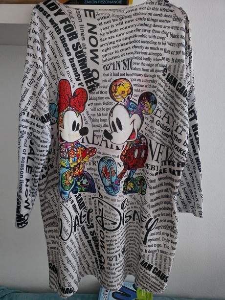 Tunika / šaty mickey mouse, 46 / 48 / 50
