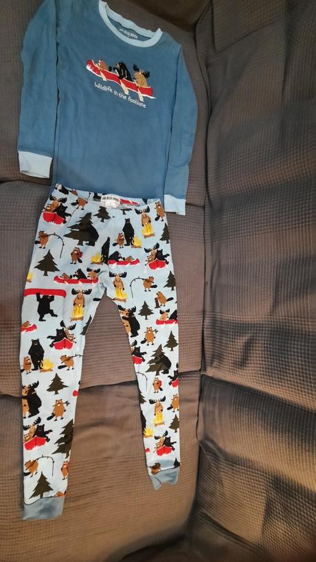 Hatley little blue house pyzamo, 122