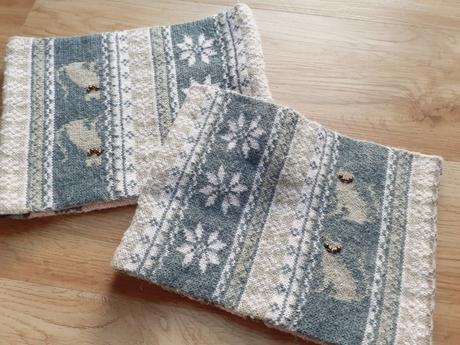 Pletený nákrčník, už len 1 kus, f&f,104