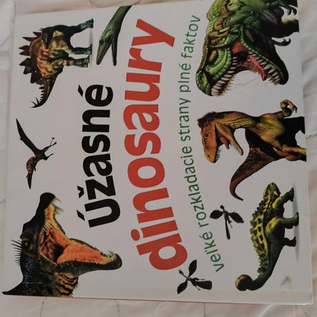 Kniha - dinosaury, 