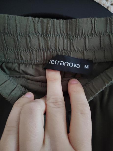 Khaki letné nohavice terranova, terranova,m