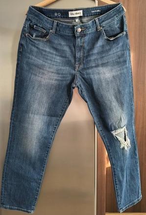 Luxusne dl1961 značkové skinny boyfriend džínsy 31, xl