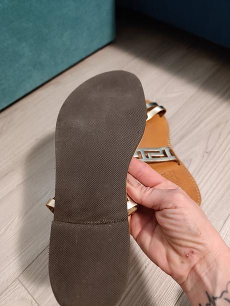 Dámske kožené šlapky vel.40, 40