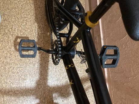 16 bmx bicykel čierno-zlatý s cool xtrix mini, 16