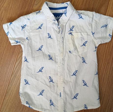 Košeľa a dinosaurami 5-6 rokov, rebel,116