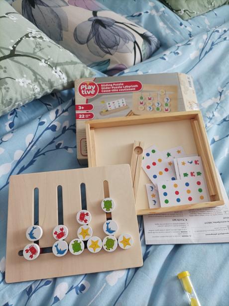Drevená edukačna hracka,