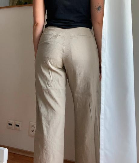 Arket ľanové nohavice, 40