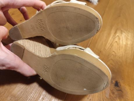 Sandálky na platforme, new look,37