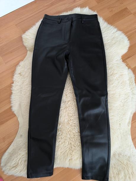 Koženkové nohavice, tally weijl,38