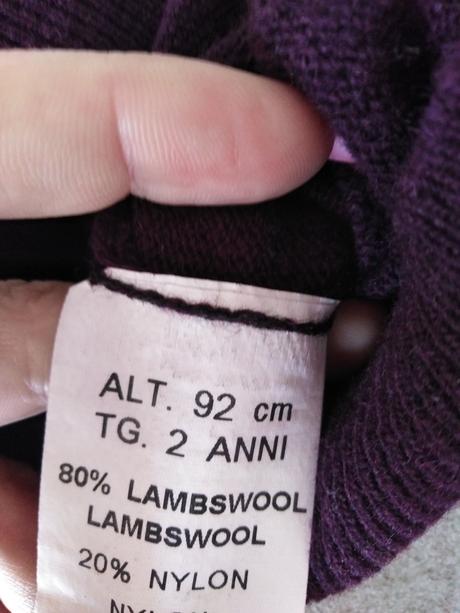Fialový svetrik, primigi,92