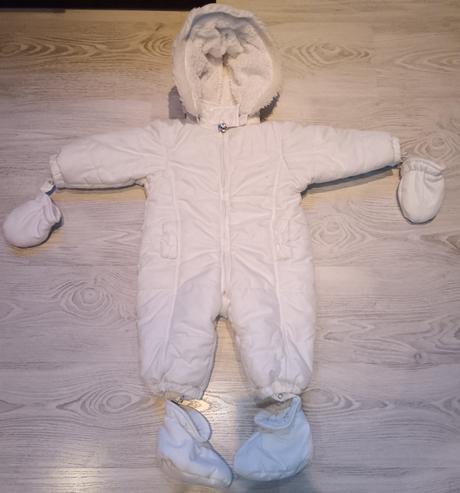 Biely overal veľ. 68, 68