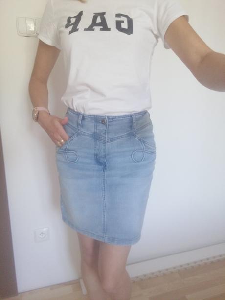 Riflova sukňa pc 24.90 e, bonprix,34