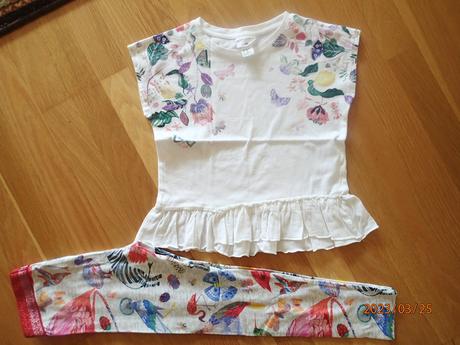 Letný komplet hm, h&m,122