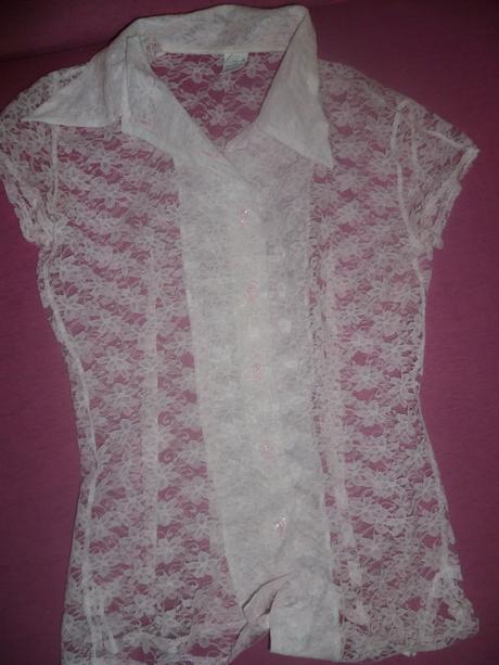 Čipkovaná blúzka-výpredaj, l