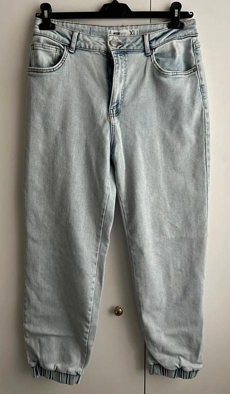 Bledomodré džínsy, fishbone,xl