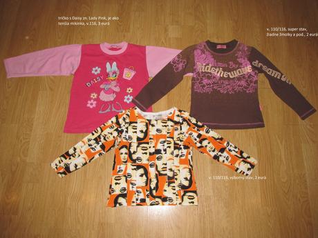 Tričko s daisy v. 116, 116