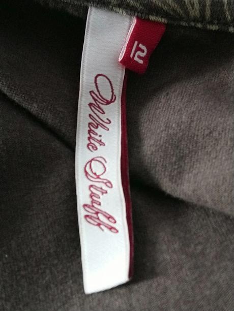 Dámsky hnedý elastický župan, white stuff, m