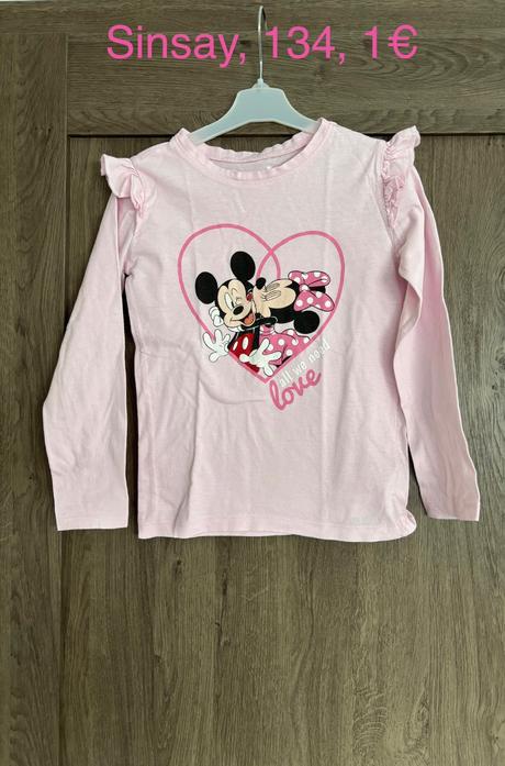 Tričko s dlhým rukávom, sinsay,134