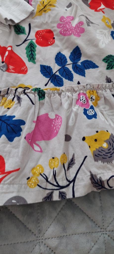 Mini boden menčestrové šaty tunika, mini boden,116