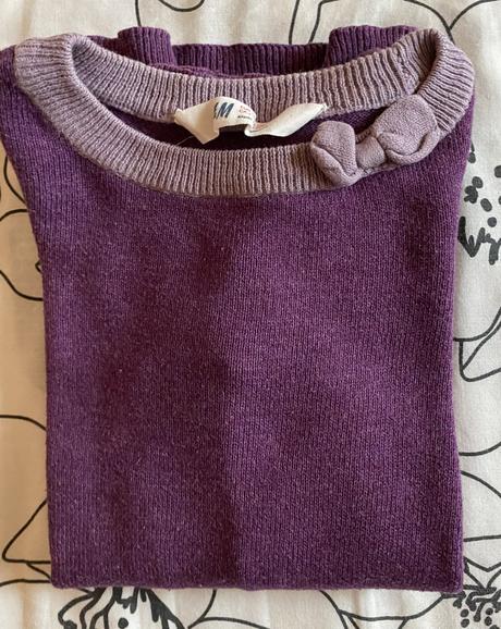 Bavlnený pulóvrik - svetrík h&m v. 110/116 - 4-6r., h&m,110