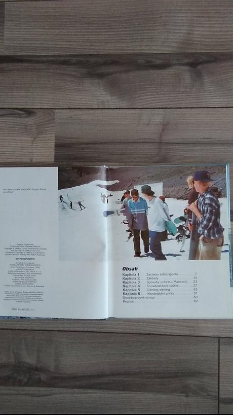 Kniha snowboarding-super stav, 