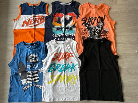 Chlapcenske bavlnene tielka vel 134/140, palomino,134