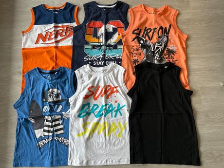 Chlapcenske bavlnene tielka vel 134/140, palomino,134