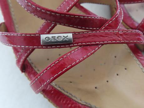 Geox, kožené sandále na platforme, veľ.40, geox,40